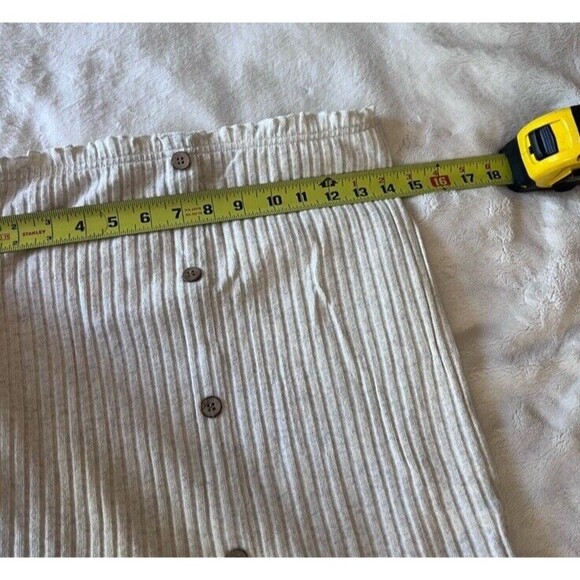 Orange Kiss Matching Off-Shoulder Ribbed Top and Skirt Set Size M - Picture 8 of 13